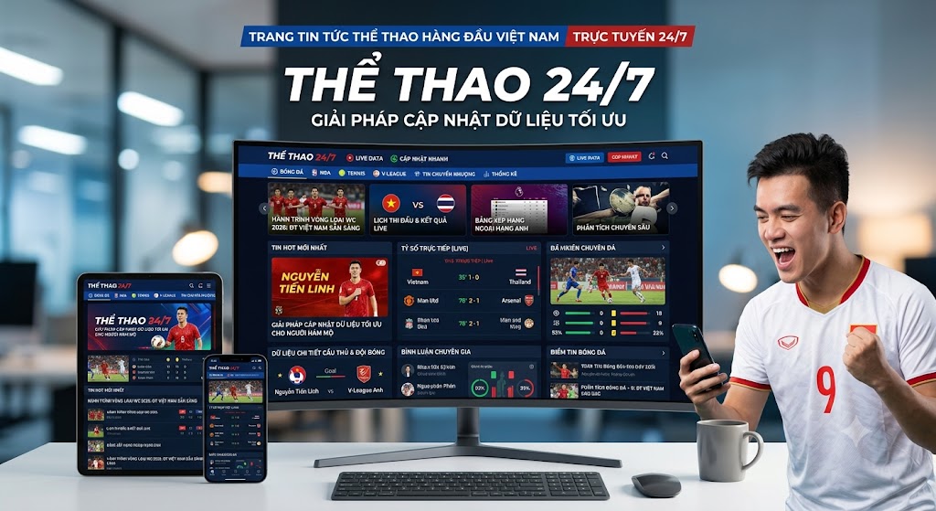 Trang Web Tin Tức Thể Thao: Giải Pháp Cập Nhật Dữ Liệu Trực Tuyến Tối Ưu Cho Người Hâm Mộ